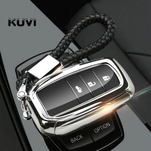 New Tpu Car Key Case Cover For Toyota Chr C-hr Land Cruiser 200 Avensis Auris Corolla Smart Keychain Shell Accessories