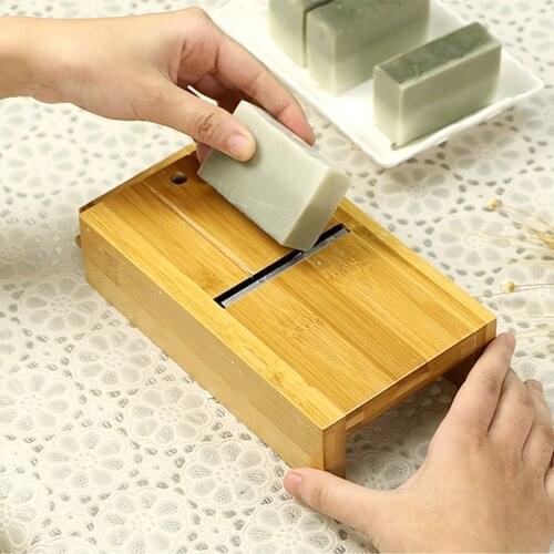Wood Box Soap Loaf Cutter Beveler Slicer for DIY Soap Candle Trimming