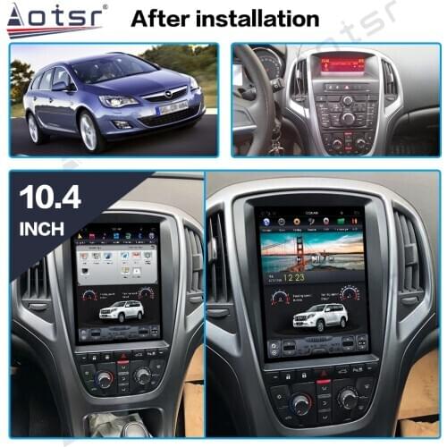For OPEL Vauxhall Holden Astra J 2010-2013 Vertical Screen Tesla PX6 Android 9.0 4+64GB Car Radio Player Car GPS Navigation Unit