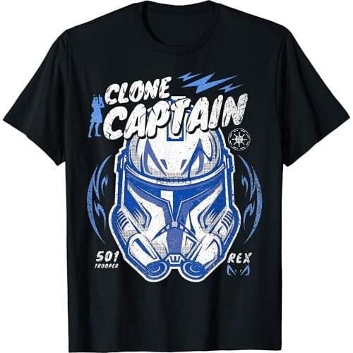 The Clone Wars Clone Captain Rex Big Face T-Shirt(1)