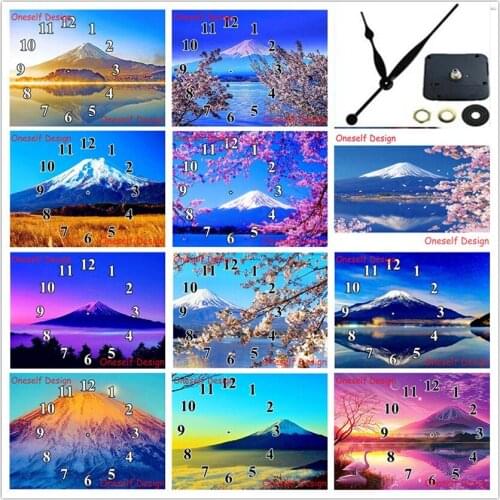 2021 hot diamond painting with Mechanical clock 5d diamond embroidery clock diamond mosaic sale home decortion wall sticker