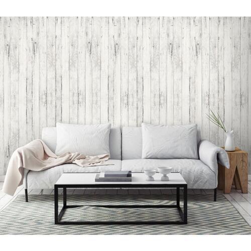 Newest 3D wood board Wallpaper wall sticker 8d Wall Paper Chinese Style woods Paper For living room Wall covering Decor