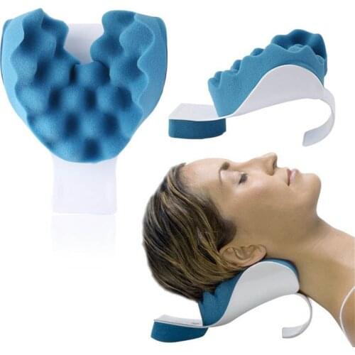 Pain Relief Reverse Fitness muscle Massage Neck shoulder relaxation pillow For Orthopaedic Neck Support Shoulder Upper Spine