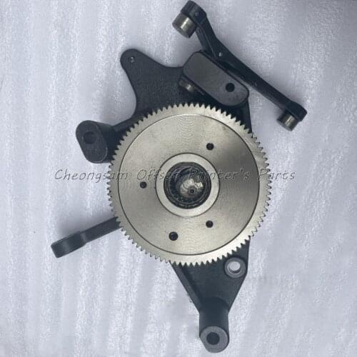 SM74 Oscillation drive ETK_M2.010.100 Bush M2.010.108 Cover disc 69.010.110 Gear M2.010.106 Poll rod 43.010.116 Plate M2.010.109