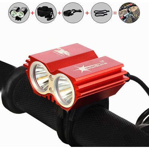 5000 Lumen XM-L U2 LED Bicycle Light Bike Light For Bike Cycling Bike Bicycle Waterpoof Front Light + Battery & Charger