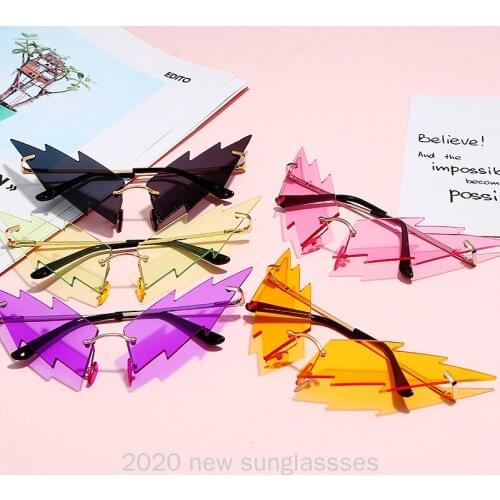 Oversized Butterfly Women Sunglasses Colorful Big Frame Candy Color Purple Pink Black Flame Sun Glasses Female with Box UV400 NX