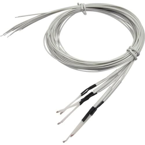 10Pcs/lot 100K ohm NTC 3950 Thermistors with cable for 3D Printer Reprap Mendv B