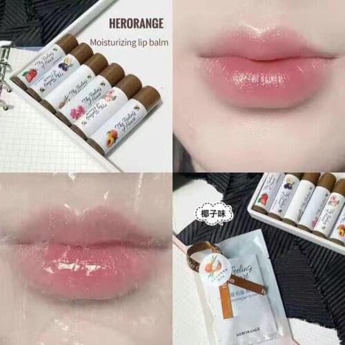 6 Kinds Of Colored Lipsticks Lip Base Moisturizing Lipstick Reduce Lip Lines Prevent Dryness Lip Care Cosmetics TSLM1