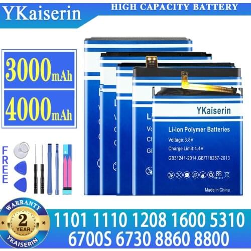 High Capacity Battery BL-5C BL-5CA BL-4CT BL-5CT BP-6X Batterij for Nokia Bl 5C 5CB 5CA 5CT 4CT BP 6X Batteries + Tracking Code