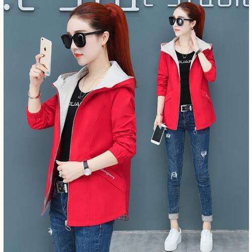 DHfinery Women's Hooded Jackets