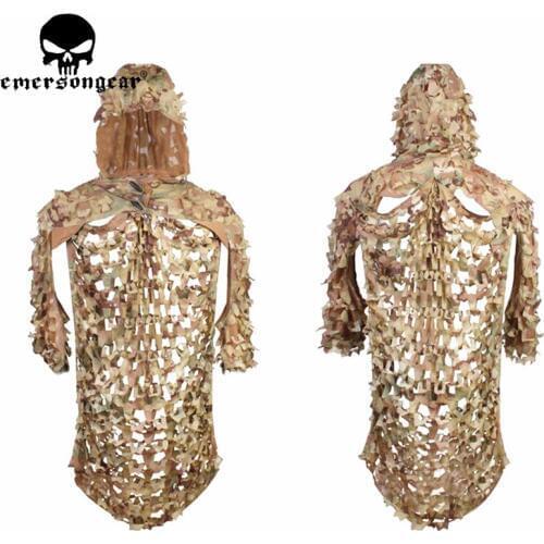 EMERSONGEAR Lightweight Assault Ghillie Camouflage Ghillie Suit Secretive Hunting Clothes Sniper Suit Camouflage Clothing EM6975