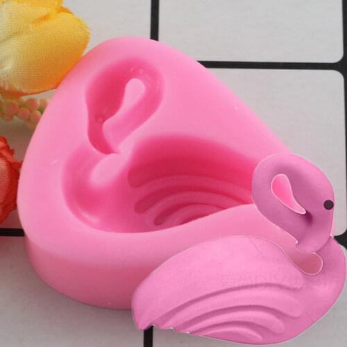 Flamingos Silicone Molds Chocolate Mold Sugarcraft Fondant Cupcake Cake Decoration Tools Candy Clay Cookie Moulds