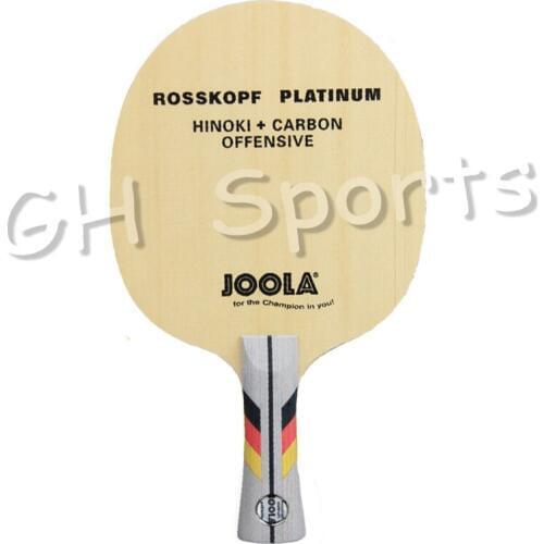 Joola ROSSKOPF Platinum (5 Ply, HINOKI + Premium Carbon, Offensive) Table Tennis Blade With Gift Box Racket Ping Pong Bat Paddle