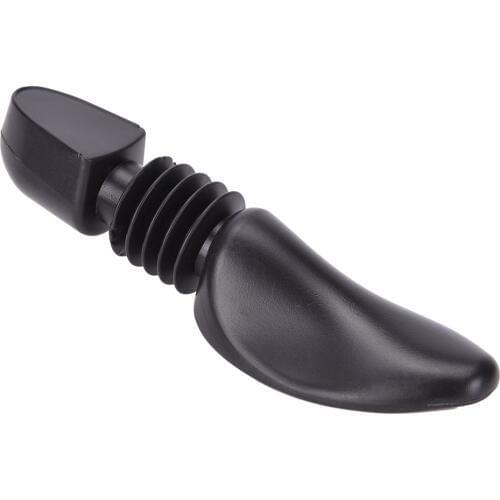 2019 1Pair Men / Women Plastic Spring Shoe Tree Stretcher Boot Holder Shaper Automatic Support Black Color HOT