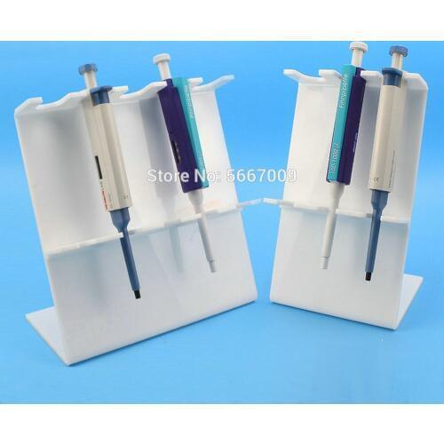 1pcs lab organic glass Z-shaped PMMA pipettor rack Perspex transfering pipette holder for school experiment