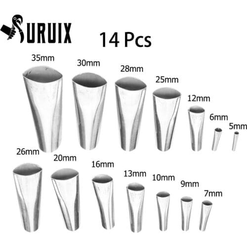 14Pcs Stainless Reusable Caulking Nozzle, Sealant Caulking Finishing Nozzle for Kitchen Bathroom Window Sink Joint Home Tools