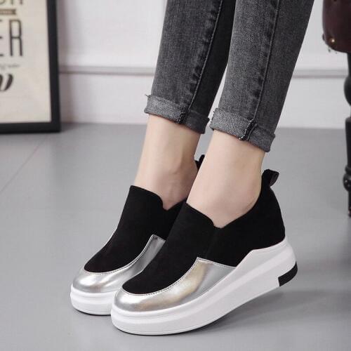 New arrival Wedges Platform Women Shoes Casual Trainers Shoes Women Wedge Shoes Zapatillas Mujer Plataforma 2020