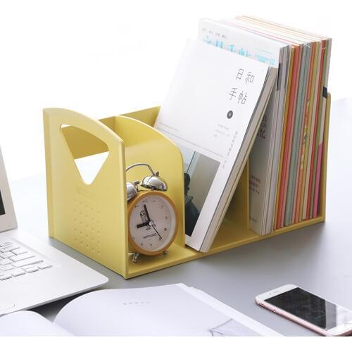 School Student Desk Bookshelf Table Portable Book Stand Book Organizer