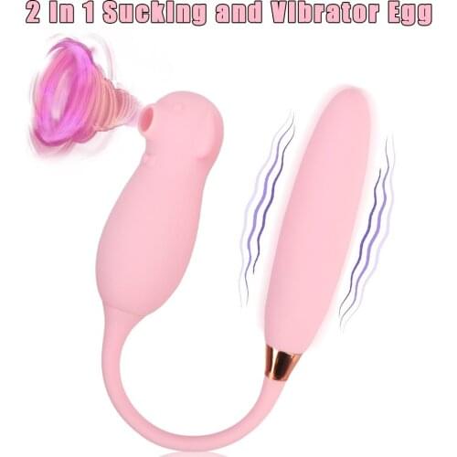 G Spot Vagina Stimulation Vibration Vibrating Eggs Sex Toys For Woman Multifunction Sucking Vibrator Clitoris Nipple Sucker