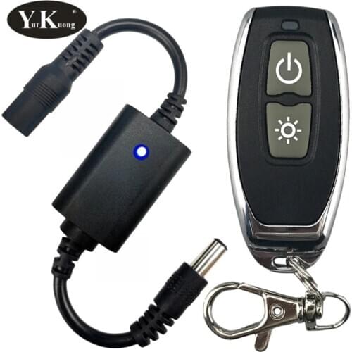 LED Light strip Remote Switch kitchen 3A 3.7V 5V 6V 7.4V 9V 12V Desk Table Reading Lamp RF Wireless Remote Control Switch 433