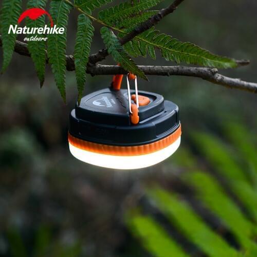NatureHike Outdoor Portable Camping Light LED Flashlight Lamp Battery Supply USB Charge Emergency Light Tent Camp Lantern