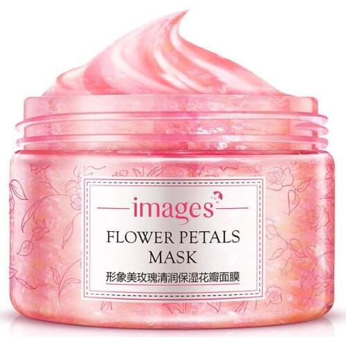Flower Petals Sleeping Mask Cream No Wash Moisturizing Night Cream Anti Aging Anti Wrinkle Nutrition Face Cream Face Care TSLM1