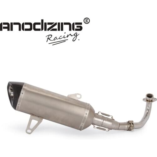 XMAX300 Exhaust Pipe Carbon Fiber Muffler Exhaust Pipe For Yamaha XMAX 250 300 X MAX 300 cc 2017-2018