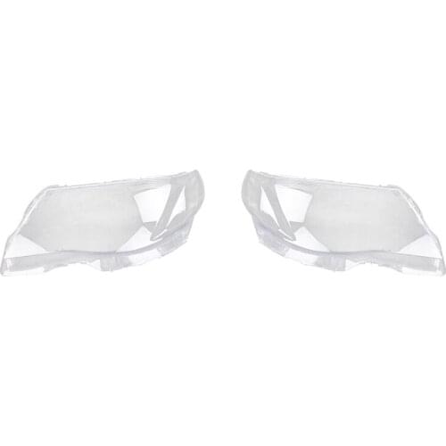 2x Front Headlight Lens Cover Replacement Headlight Head Light Lamp Shell for Subaru Forester 2009-2012 Right & Left