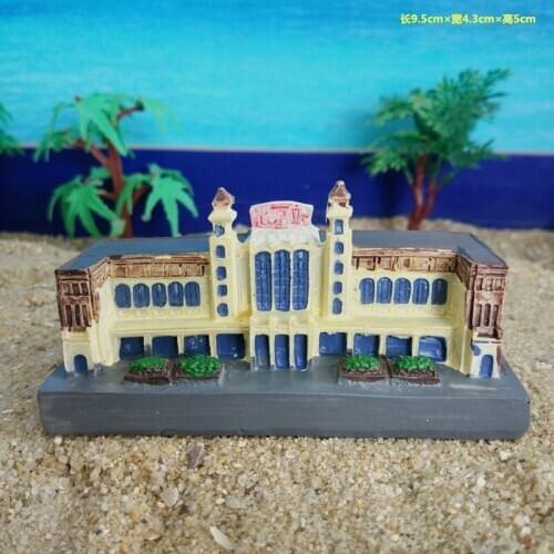 RAILWAY STATION, MOVING STATION, HIGH-SPEED RAIL STATION BUS STATION, FREIGHT BEIJING STATION RESIN DECORATION