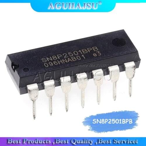 10PCS SN8P2501B SN8P2501 SN8P2501BPB DIP14 integrated circuit