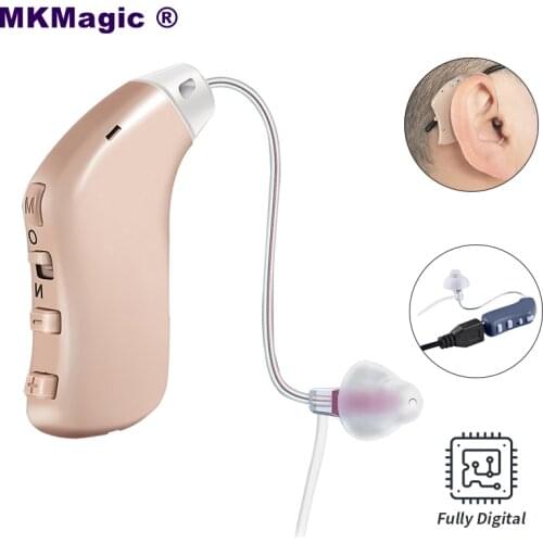 20 channel Full Digital Hearing Aids Rechargeable Digital Hearing Aid Audifonos Hearing Device Hearing Amplifier for Elderly