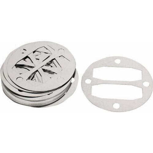 20 Pcs Aluminum Round Air Compressor Cylinder Head Gaskets Washers 42x42mm