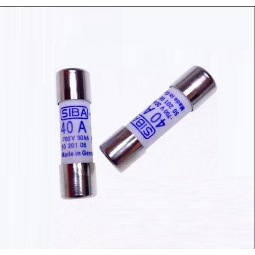 4pcs/Lot Fast Acting Ultra Rapid Ceramic Fuse SIBA 40A 700V 30KA 14x51mm DMI 50 201 06 aR