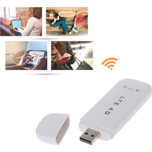 4G LTE USB Modem Network Adapter With WiFi Hotspot SIM Card 4G Wireless Router For Win XP Vista 7/10 Mac 10.4 IOS T3LB