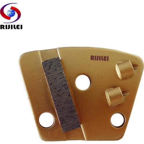 12PCS/Lot PCD Diamond Grinding Block Diamond Grinding Shoes Type Trapezoid Floor Polishing Pad Concrete PCD Grinding Disc PCD1B
