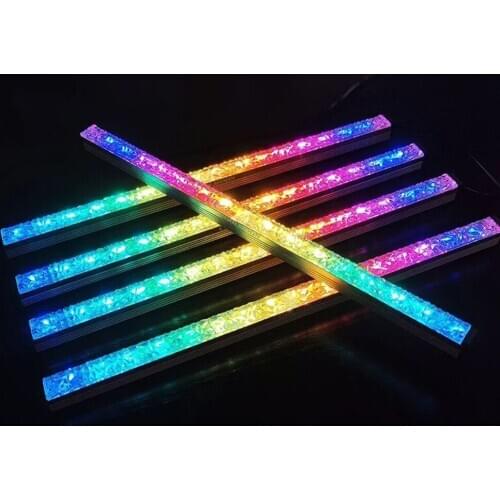 Diamond Light Bar RGB Chassis Decorative Light Bar LED Symphony AURA Motherboard God Light Synchronized Hard Light Bar