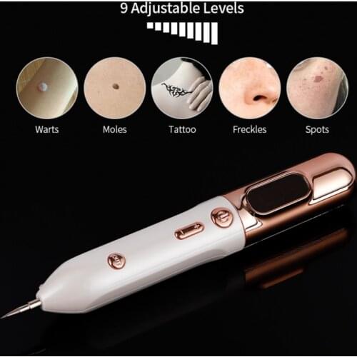 Newest Laser Plasma Pen Freckle Remover Machine LCD Mole Removal Dark Spot Remover Skin Wart Tag Remaval Tool Beauty Machine