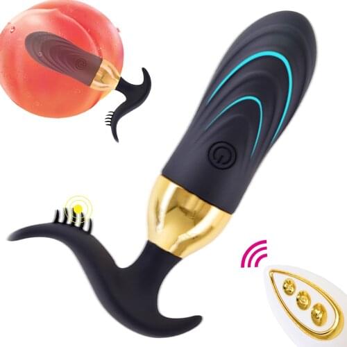 Wireless Anal Butt Plug Vibrator Egg Sex Toys for Women Jump Ball G-Spot Simulator Vaginal Kegel Trainer Remote Control 10 Speed