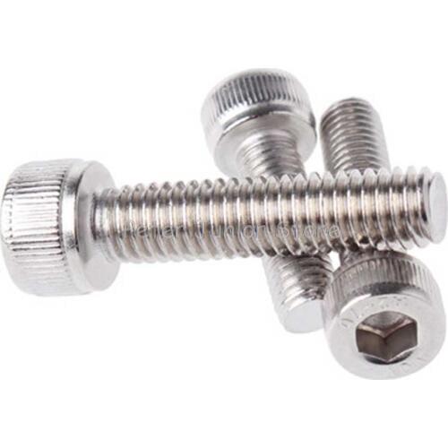 304 Stainless M4x5/6/8/10/12....80 Allen Bolt Socket Cap Screw Hex Head Allen GMN