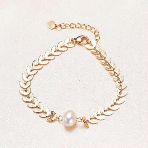 10pcs/lot Wholesale Genuine Natural Freshwater Pearl Bracelet Hot Cheap Bangle Fashion Jewelry Nice Party Gift Present