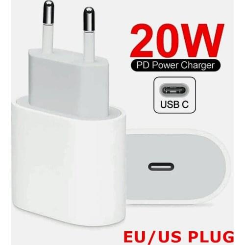 20W PD Fast Charger QC4.0 QC3.0 Type C Charger For iPhone 12 Pro MAX 12 Mini 11 Xs Quick Charger For AirPods Max iPad air 4 IPAD