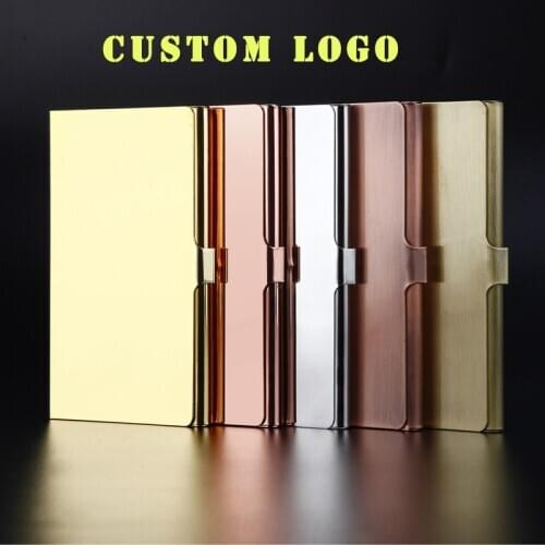 Custom LOGO High Quality Business Card Case Metal Wallet Credit Aluminum Holder Box Cover Credit Men Creative Easy to Carry Card