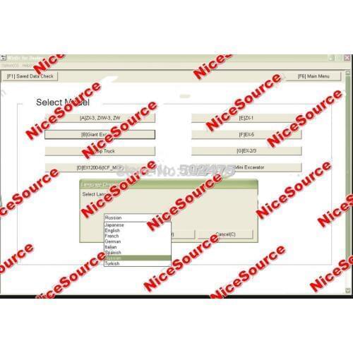 For Hitachi Win.Dr diagnostic for construction equipment Hitachi Win Doctor