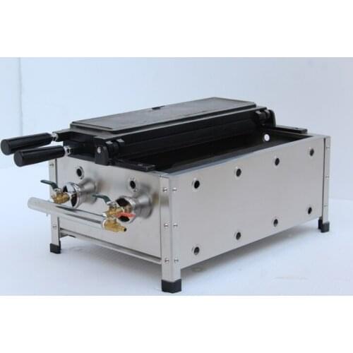 Gas Korean taiyaki fish cake maker ice cream filling pancake snack pastry baker