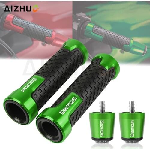 ZG 1000 Motorcycle 7/8" 22MM Handlebar Hand Grips FOR KAWASAKI ZG1000 CONCOURS 1992-2006 2005 2004 2003 Handle Bar End Cap Plug