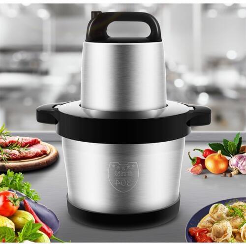 Meat Grinders grinder 6L large capacity commercial household electric stainless steel multi-function crushing and beating NEW