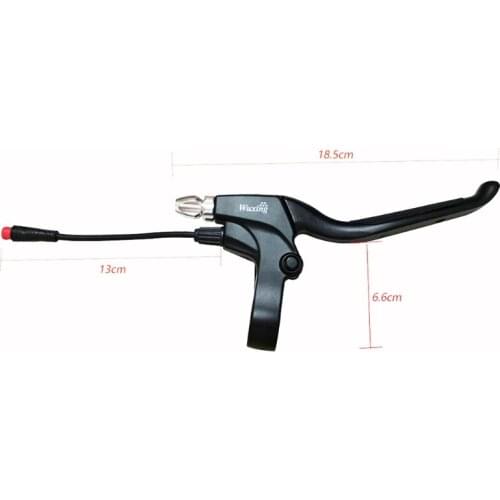 Professional Electric Scooter Brake Lever Handle Bar Replacement Set All-aluminum Brakes Wire Waterproof Insert