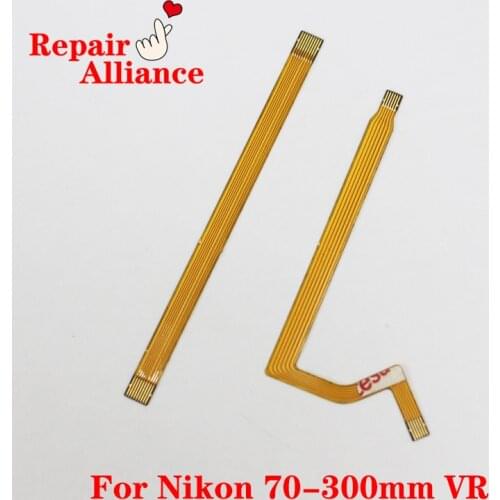 COPY New 70-300 VR Lens Aperture Flex Cable + Anti-shake Flex Cable For Nikon 70-300mm VR Repair Part