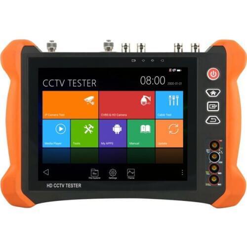 NEW 8" multi-function CCTV Tester Support H.265/H.264 4K 8MP IP Camera AHD/CVI/TVI/SDI All in One CCTV Tester Pro X9-MOVTADHS