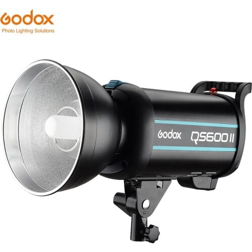 Godox QS600 II 600Ws GN76 Professional Studio Strobe with Built-in Godox 2.4G Wireless X System the flash